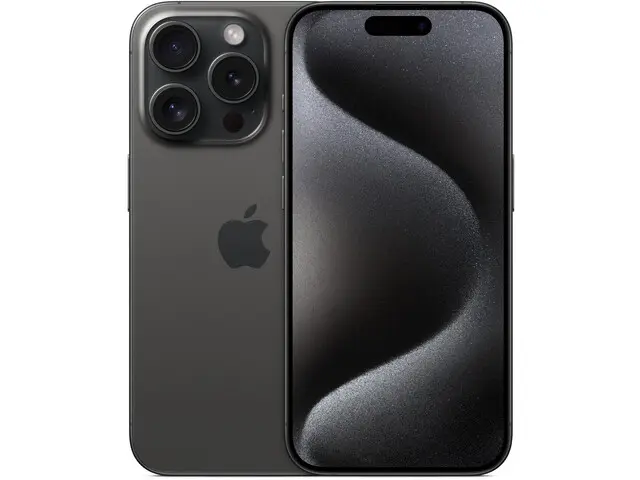 iPhone 15 Pro in Black Titanium