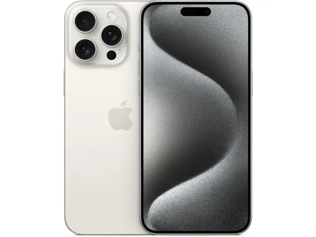 iPhone 15 Pro Max in White Titanium