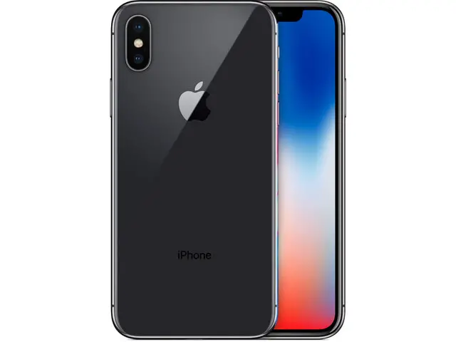 iPhone X in Space Gray