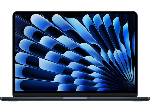 MacBook Air 13,6" M4 nel colore Mezzanotte